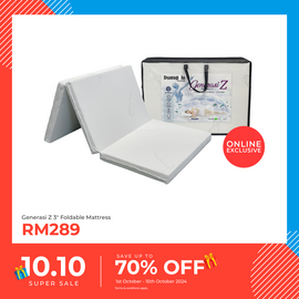 Generasi Z 3" Foldable Mattress